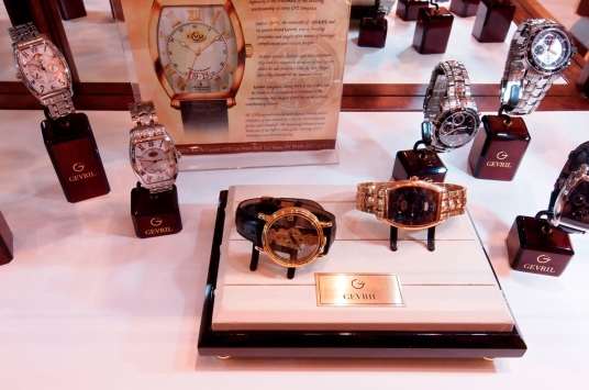 GV2 Display in a Watch Store